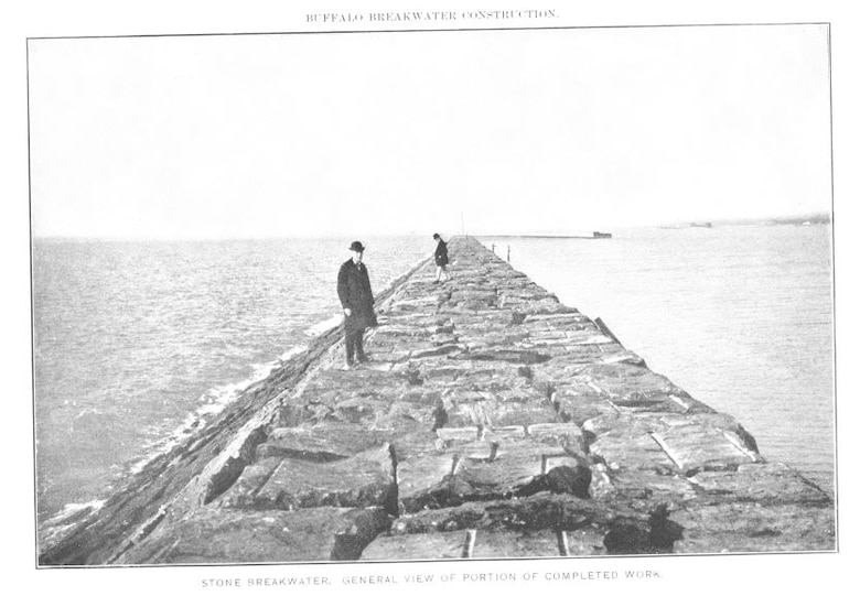 Buffalo Harbor structures