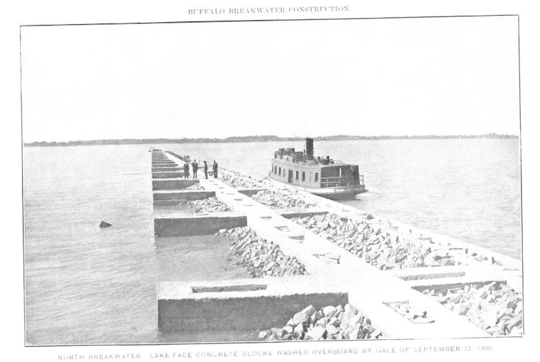 Buffalo Harbor structures