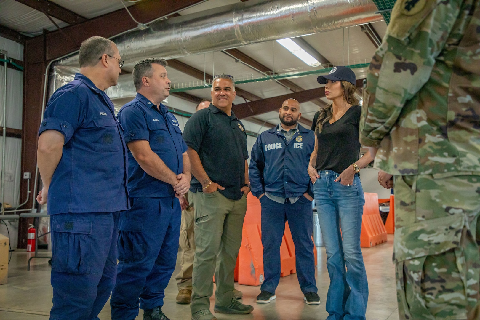 DHS Secretary Noem visits Guantanamo Bay