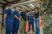 DHS Secretary Noem visits Guantanamo Bay