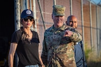 DHS Secretary Noem visits Guantanamo Bay