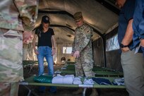DHS Secretary Noem visits Guantanamo Bay