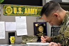 SSG Riggleman at his desk