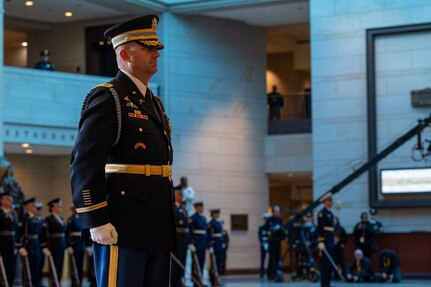 From the White House to the Parade Field: MICC Soldiers Called Upon to Support Milestones in Presidential History
