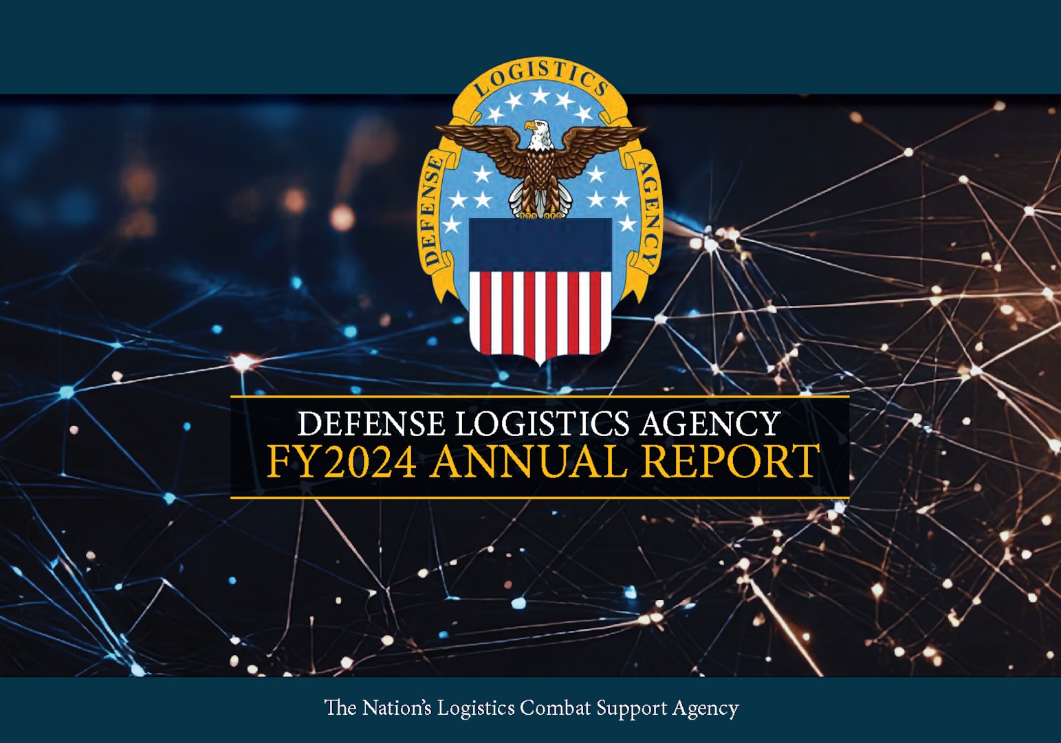 Graphic with text and DLA logo