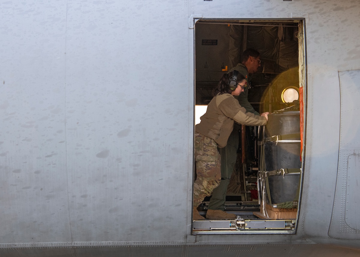 36 AS flexes agility, conducts airdrop operations under limited
