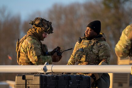 Airmen store equipment