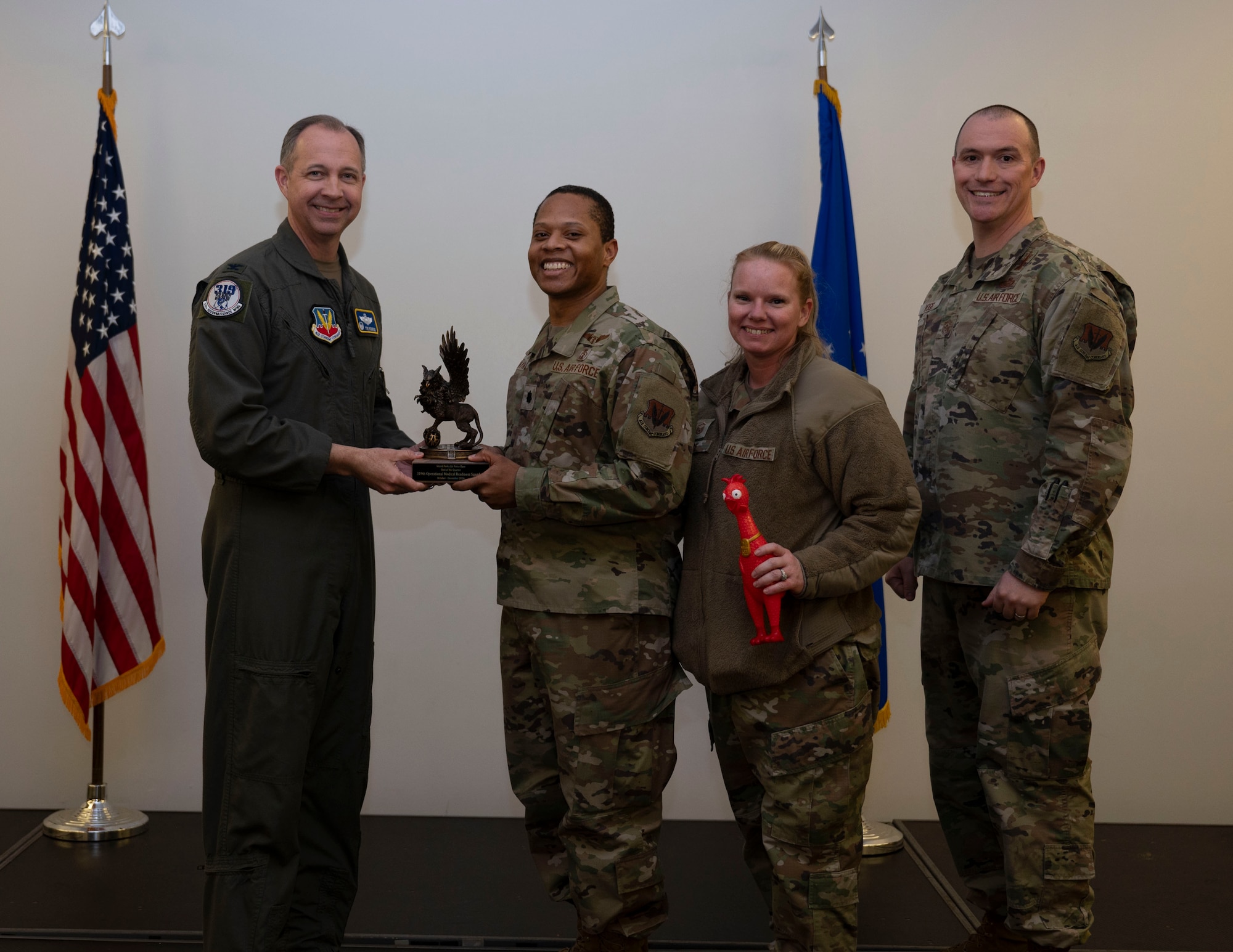 Grand Forks AFB celebrates 4th quarterly award winners