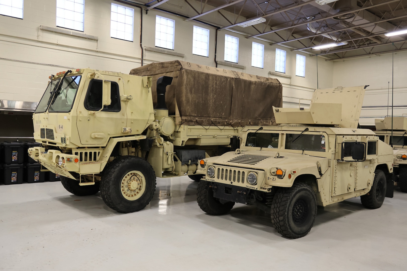 VNG Soldiers staged, ready for winter weather response