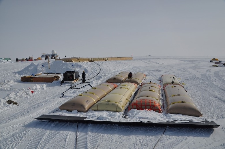 ERDC's advancements in tribological testing enable real-time observation of material interactions at the interface during friction and wear testing, an especially important capability for materials that are required to hold up to the extreme cold and icy conditions such as the sleds used to deliver fuel bladders to Antarctica’s South Pole Station.