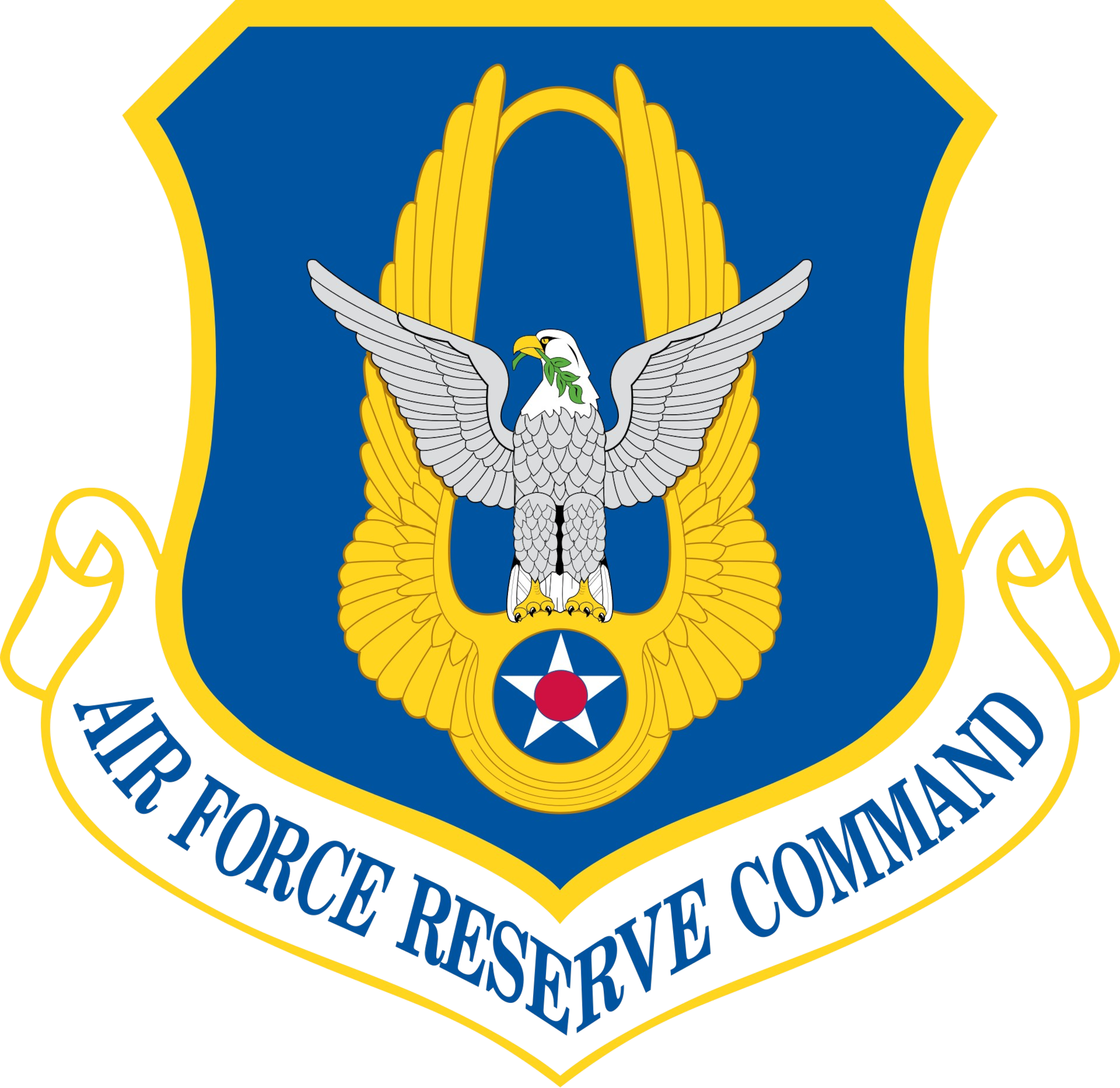 Air Force Reserve Command shield.
