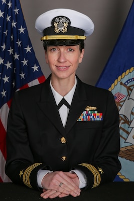 Lt. Cmdr. Brynn R. Peloquin, Executive Officer, U.S. Naval Computer and Telecommuni-cations Station (NCTS) Sicily