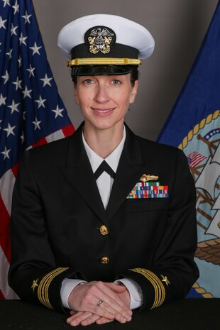 Lt. Cmdr. Brynn R. Peloquin, Executive Officer, U.S. Naval Computer and Telecommuni-cations Station (NCTS) Sicily