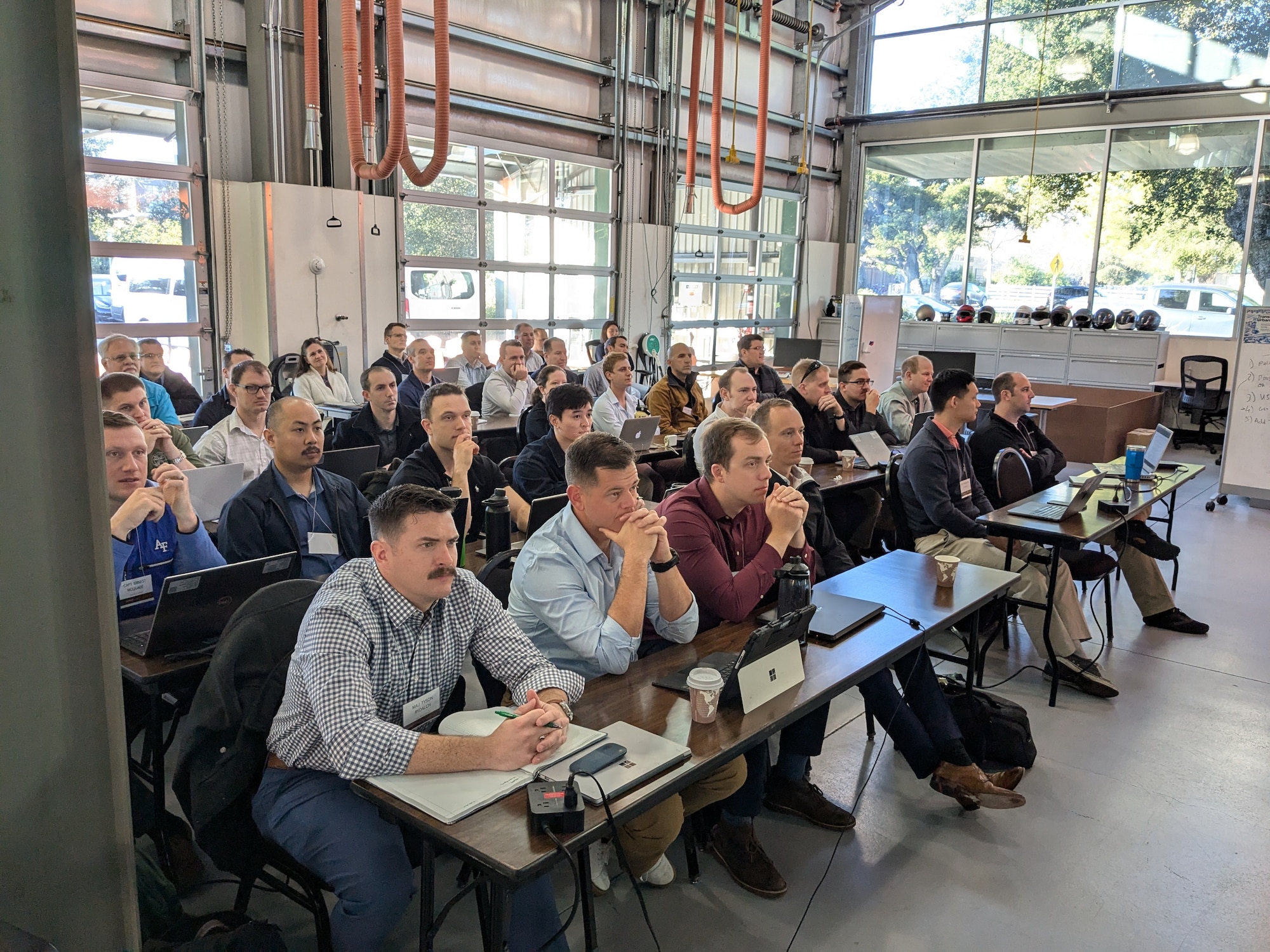 TPS Staff and Students, Alongside Partners from MIT AI Accelerator, Weapons School and Headquarters Air Force, Learn About Cutting-Edge AI Applications