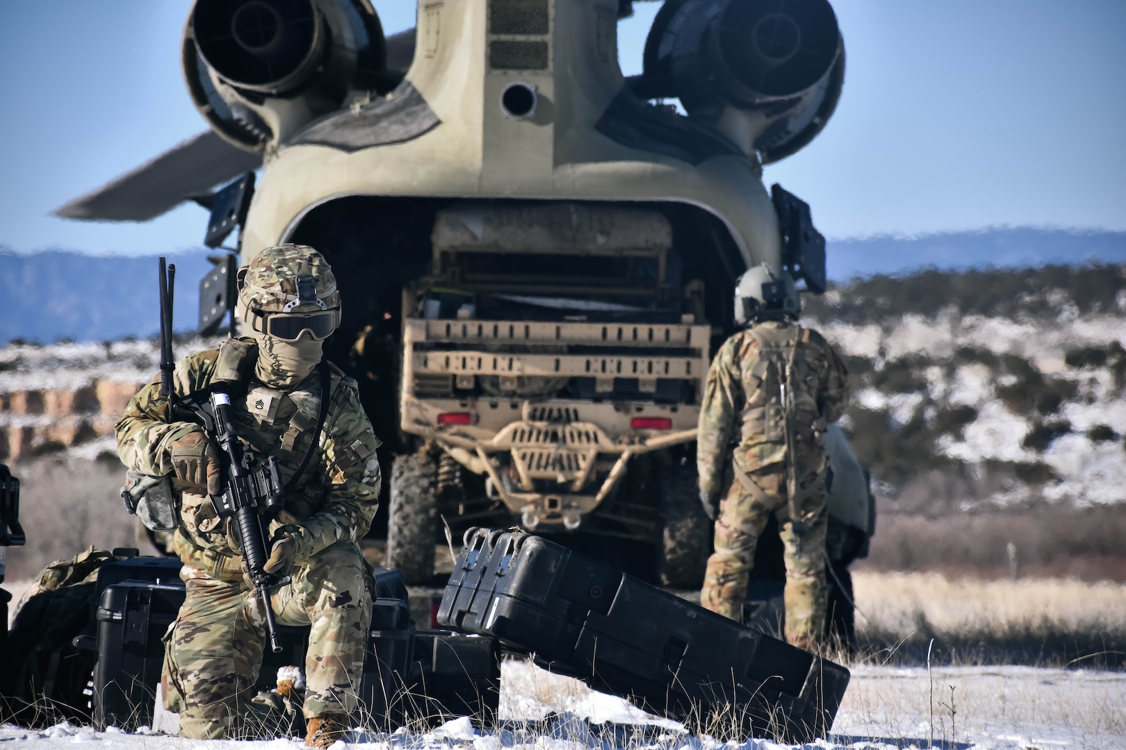 Army space, air domains partner to deliver close space support