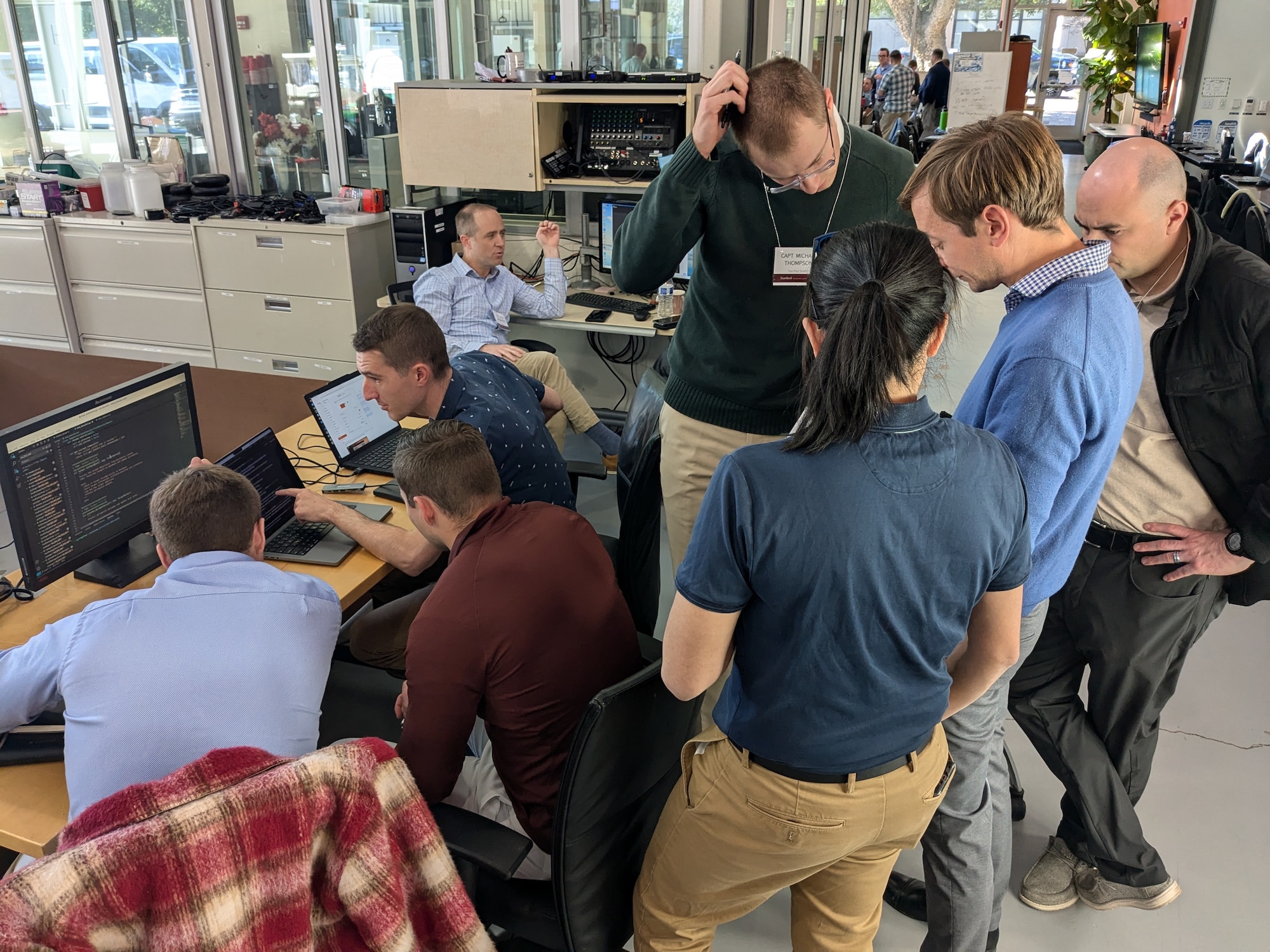 TPS Students Grapple with Hands-On Challenges of Developing and Testing AI Robots