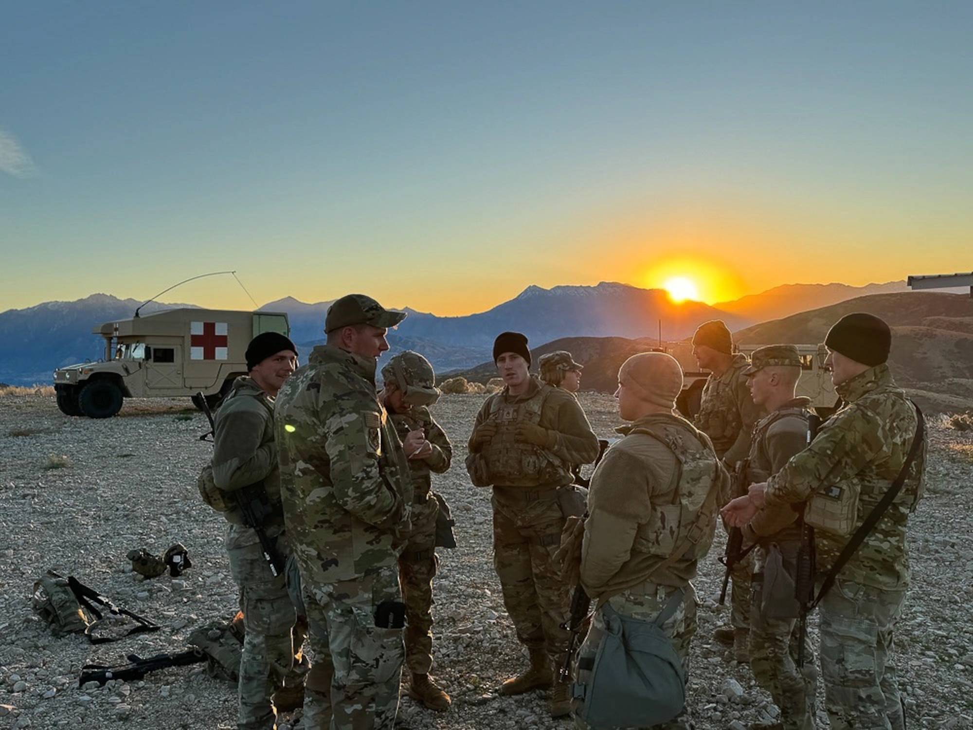 A1C Swank Participating in the Best Warrior Competition. The Best Warrior Competition is an annual event hosted by the Army National Guard to test the physical and mental resilience of participants. The grueling contest assesses skills in marksmanship, land navigation, obstacle courses, ruck marches, and other tactical operations.