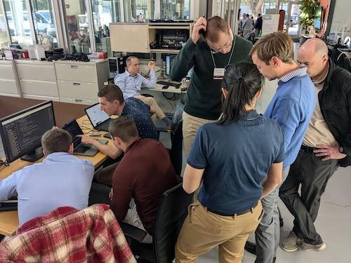 TPS Students Grapple with Hands-On Challenges of Developing and Testing AI Robots