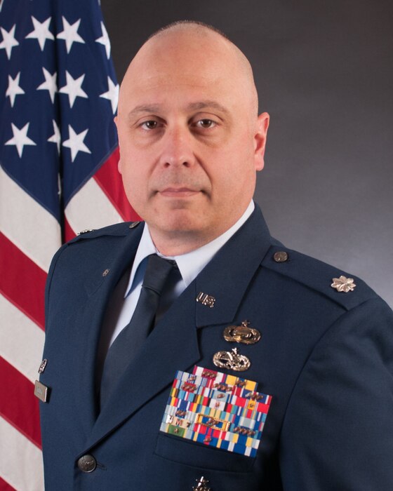 Official photo of Lt. Col. Michael Kelley