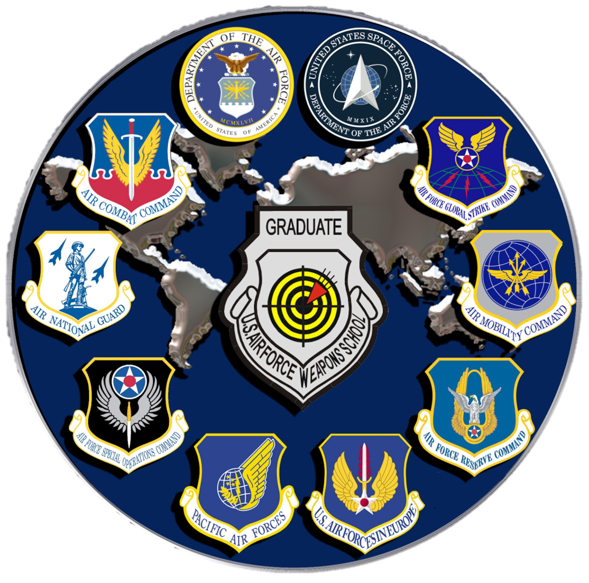 Logo for Combat Air Forces Weapons and Tactics Conference