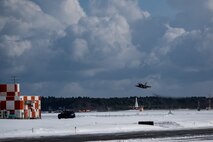 F-16 takes off