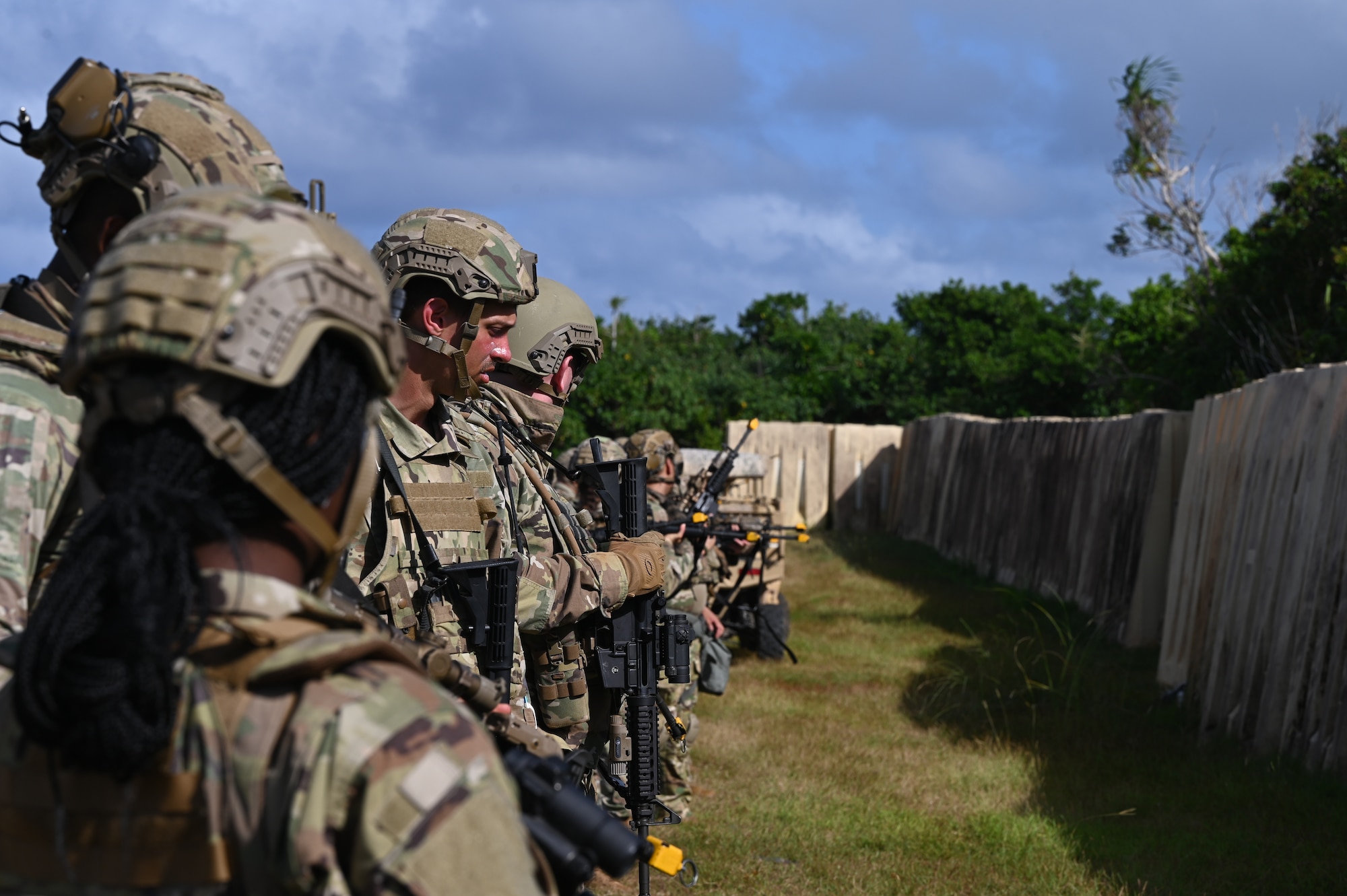 The purpose of NEXUS FORGE is to evaluate base defense and agile combat employment capabilities for near-peer conflict scenarios in the Indo-Pacific region.