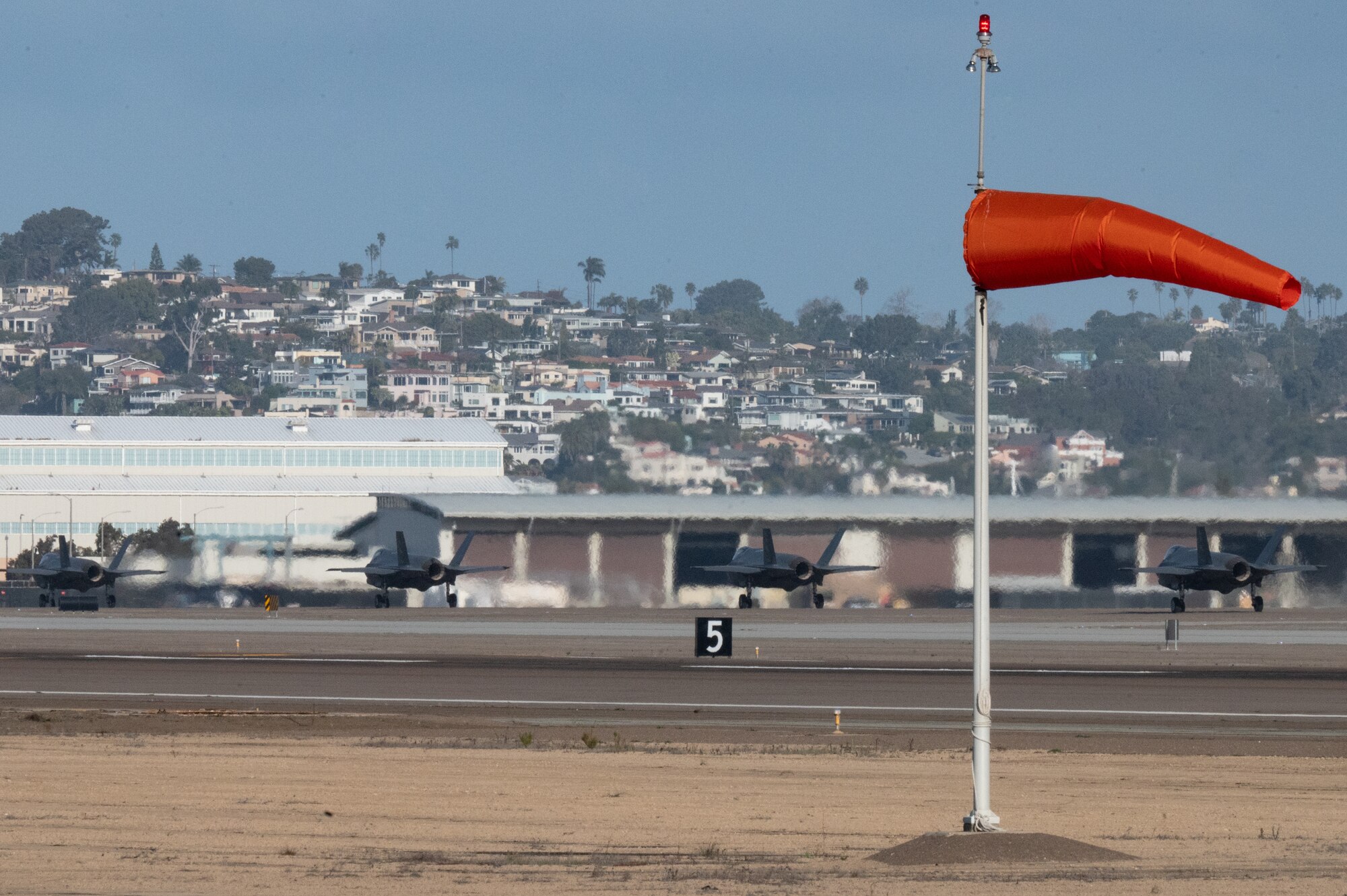 A photo of F-35A aircraft taxiing on the runway