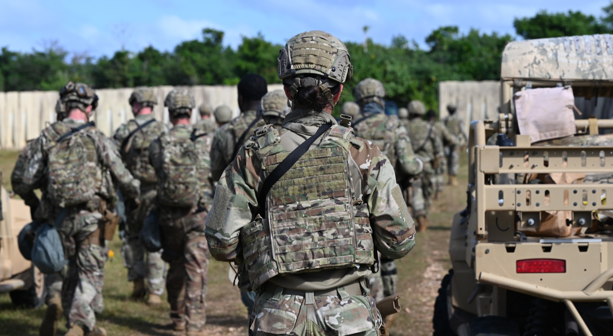 The purpose of NEXUS FORGE is to evaluate base defense and agile combat employment capabilities for near-peer conflict scenarios in the Indo-Pacific region.