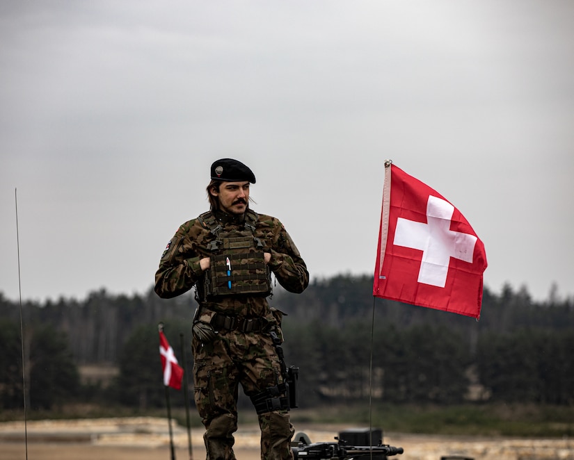 Tankers from Denmark, Italy, Slovenia, Switzerland and the United States participate in the opening ceremony