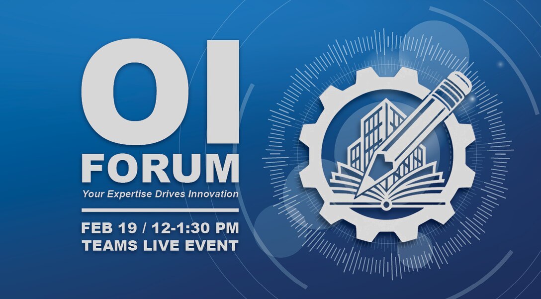 Graphic providing date and time for upcoming OI Board Q/A forum.