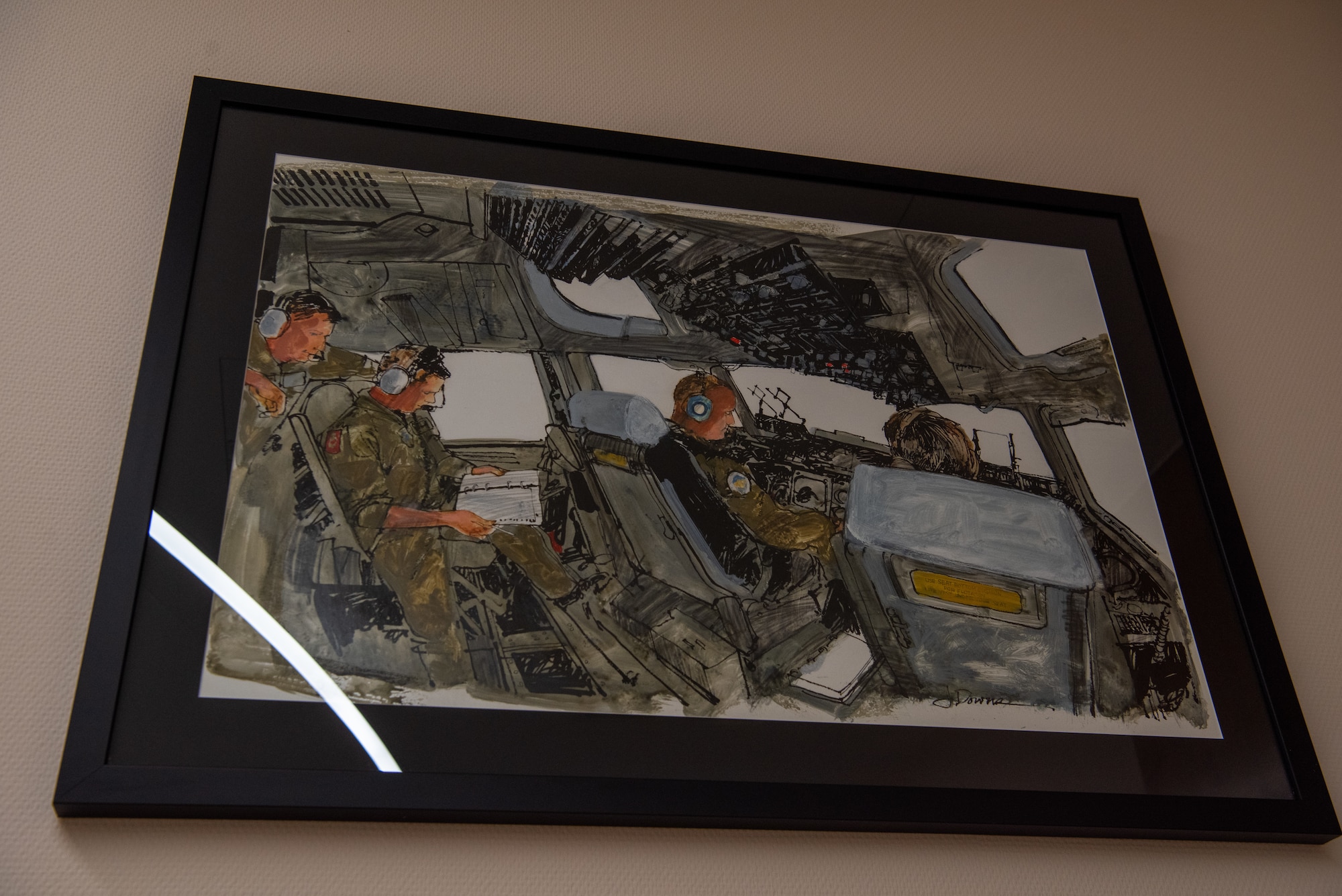 Painting is displayed.
