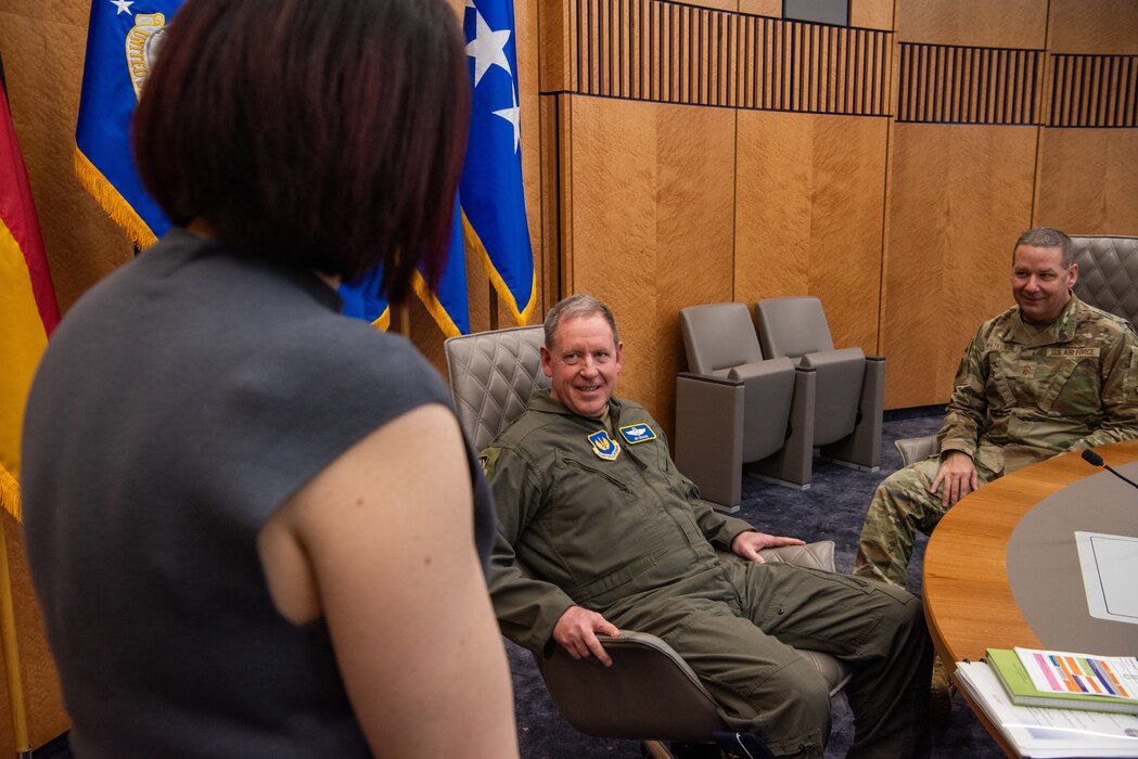Gen. Hecker and Chief Kwiatkowski speak with Lauren Brouillette.