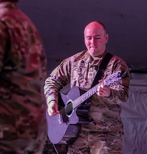 Zehnder’s Snowfest welcomes 338th Army Band and Spc. Bryan Clark
