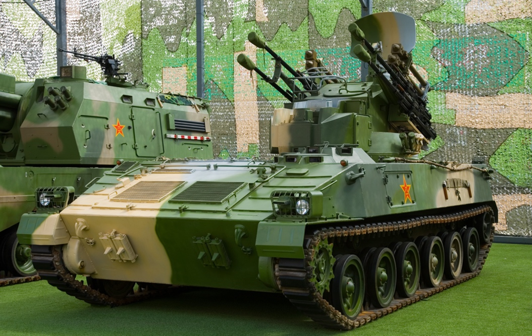 Figure 2. PGZ-95 self-propelled antiaircraft gun