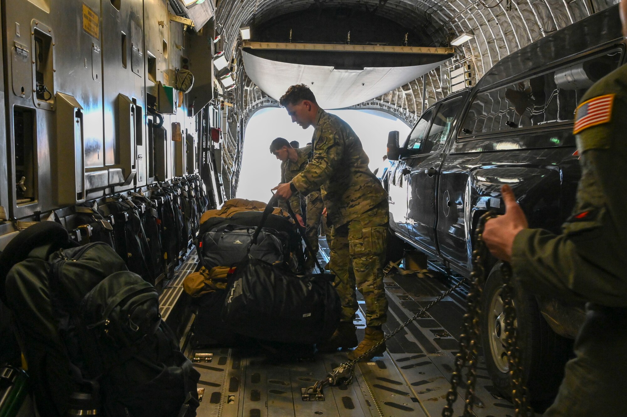 The 7th Expeditionary Airlift Squadron successfully completed a critical portion of the Bamboo Eagle 25-1 exercise, demonstrating the squadron's capabilities in rapid strategic deployment and joint operations as part of the Pacific Air Forces' initiative to strengthen readiness.