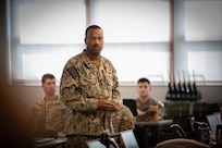 Admiral Holsey visits illegal aliens holding operations center at Guantanamo Bay