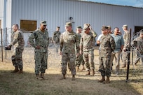 Admiral Holsey visits illegal aliens holding operations center at Guantanamo Bay
