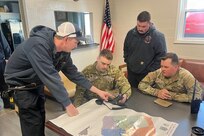 Virginia National Guard troops moving resources to Pulaski, Carroll and Grayson Counties