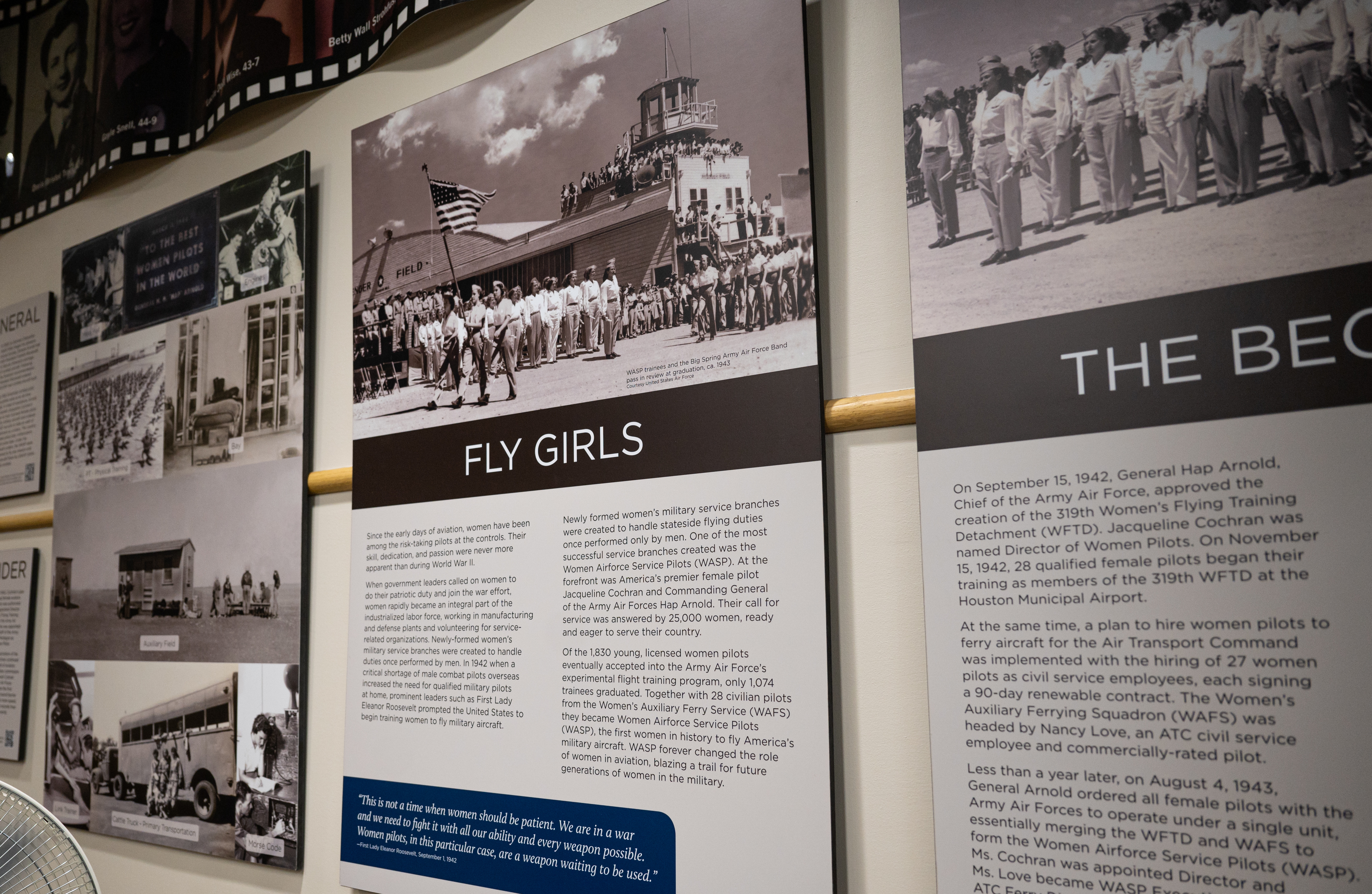 Photo of a storyboard in the Air Force Historical Research Agency at Maxwell Air Force Base, Alabama, Feb. 12, 2025. With 50 employees, the agency is open to the public and has 396 million documents dating back to World War I. (U.S. Air Force photo by Senior Airman Elizabeth Figueroa.)