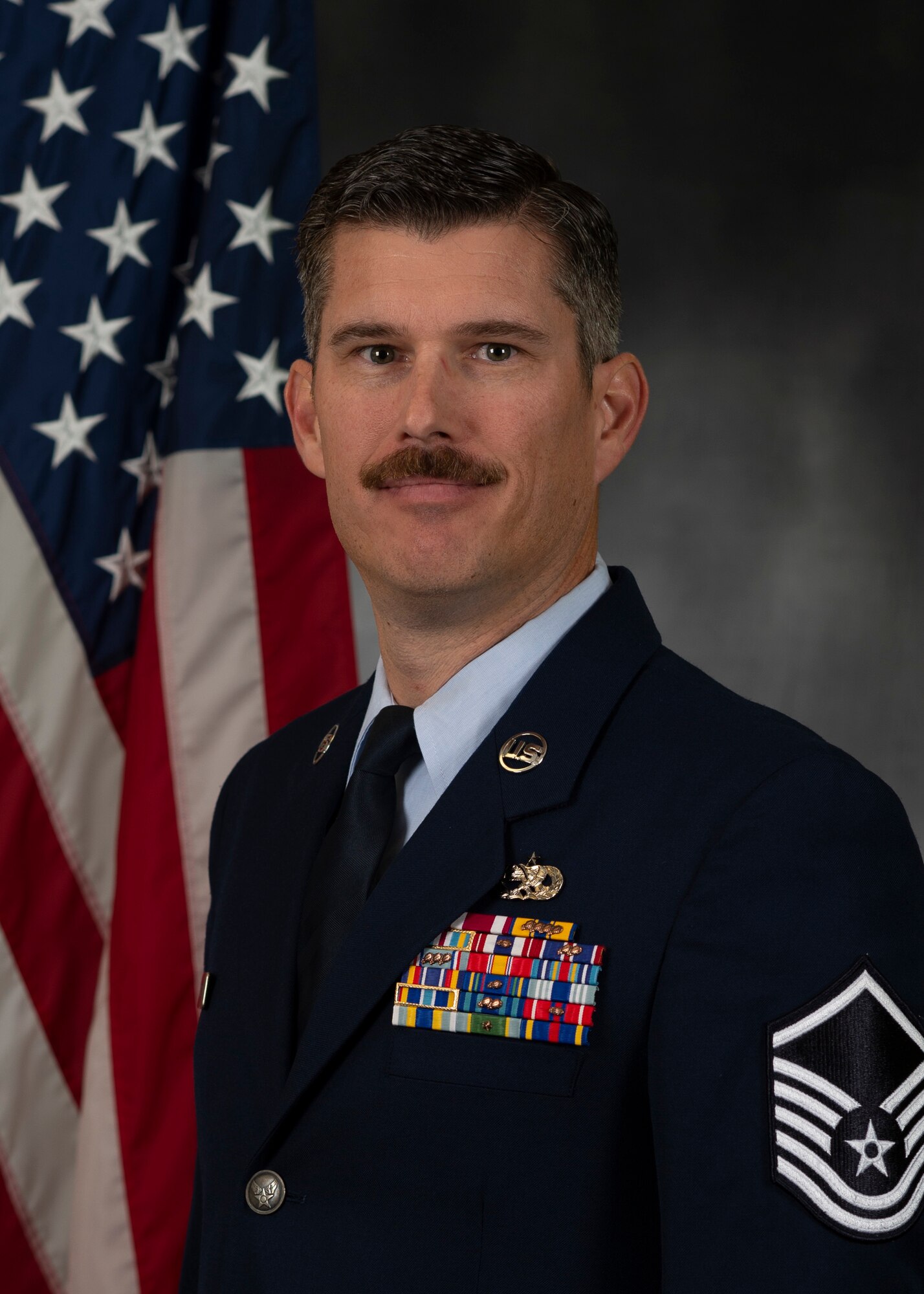 Master Sgt. Kevin Amberson with the 746th Test Squadron was named Senior Noncommissioned Officer of the Year during the Arnold Engineering Development Complex Annual Awards Feb. 13, 2025, at Arnold Air Force Base, Tenn. (U.S. Air Force photo)