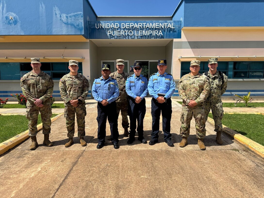 The U.S. Civil Affairs Team assigned to Choluteca engaged in critical discussions with local government officials and security forces to bolster cooperation and address key challenges facing the region on Feb. 13 in Puerto Lempira, Gracias a Dios, Honduras. Both engagements signify a renewed commitment to collaboration between U.S. civil-military personnel and local authorities in Gracias a Dios. (U.S. Army courtesy photo)