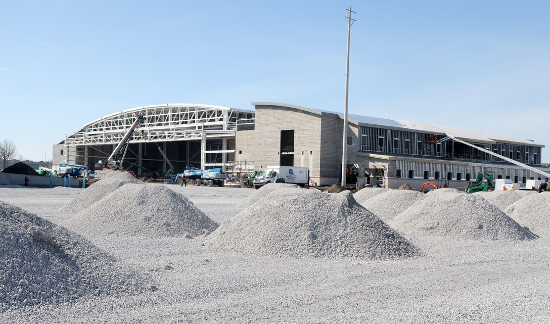 Building under construction.