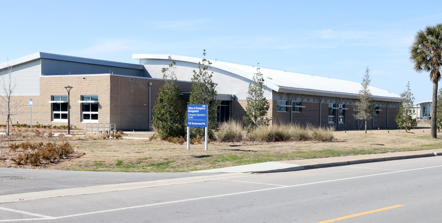Picture of a newly constructed building.