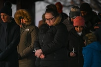 candlelight vigil at waterfront