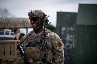 Man smiling