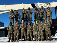 91st Missile Maintenance Squadron (91 MMXS) facility maintenance teams swapped out brine chillers at two remote Launch Facilities in under seven hours at Minot Air Force Base, North Dakota, Feb. 18, 2025. These 91 MMXS teams made history as the first single crane team to install brine chillers on two separate sites on the same day. The brine chiller is the heating, ventilation and air conditioning system that keeps the Launch Facility and launch critical equipment temperature controlled.