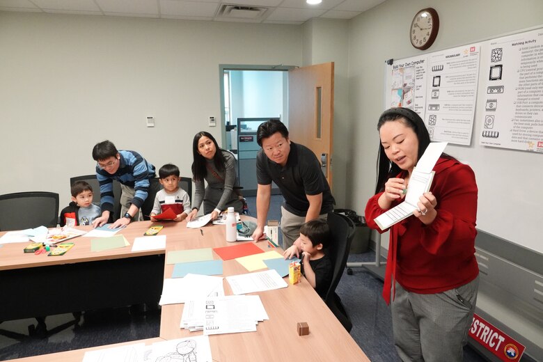 USACE FED employee with child