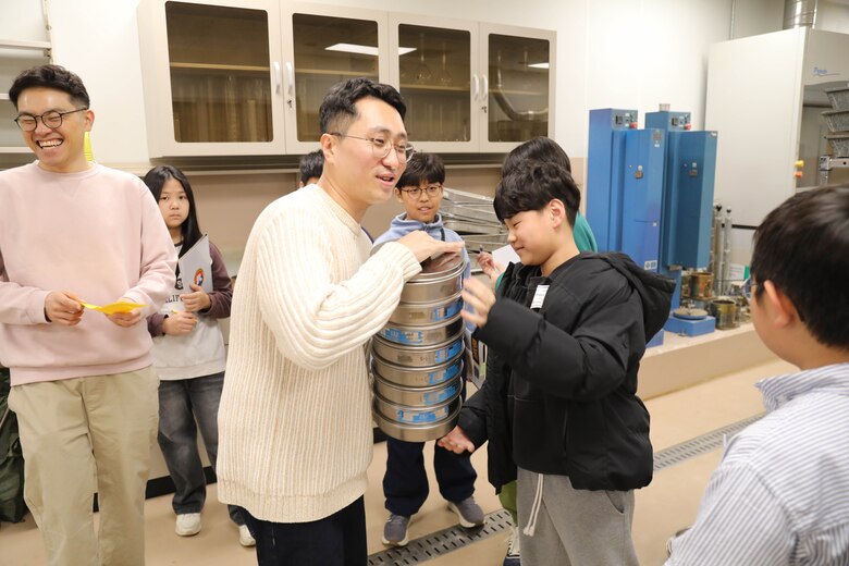 USACE FED employee with child