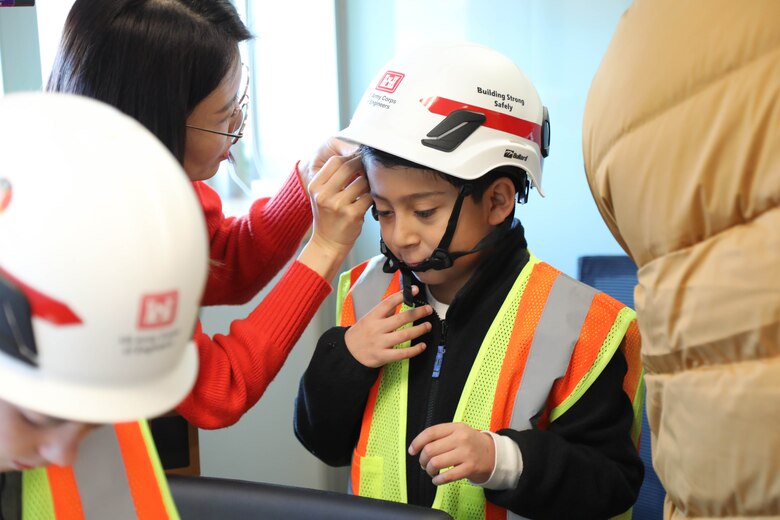 USACE FED employee with child
