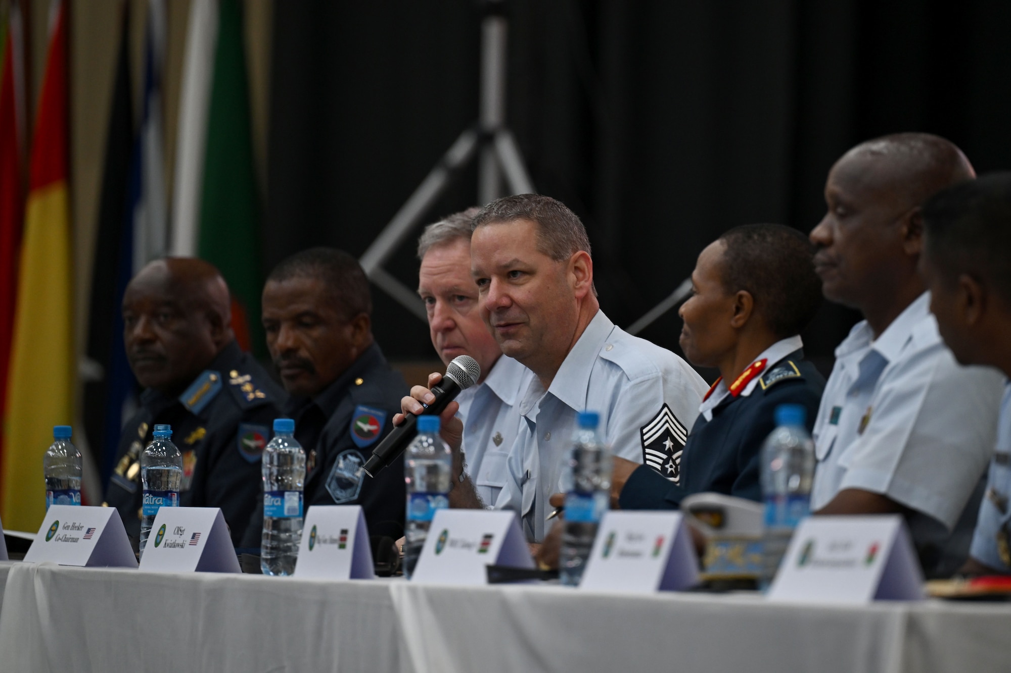 Air Force CMSgt Speaks at AACS
